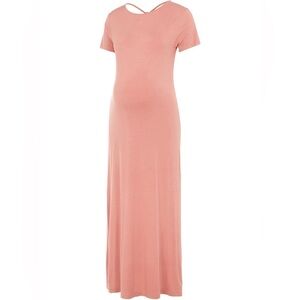 Maternity ASOS MAMALICIOUS Dress NEW M Desert Sand Mlcarina Certified Viscose